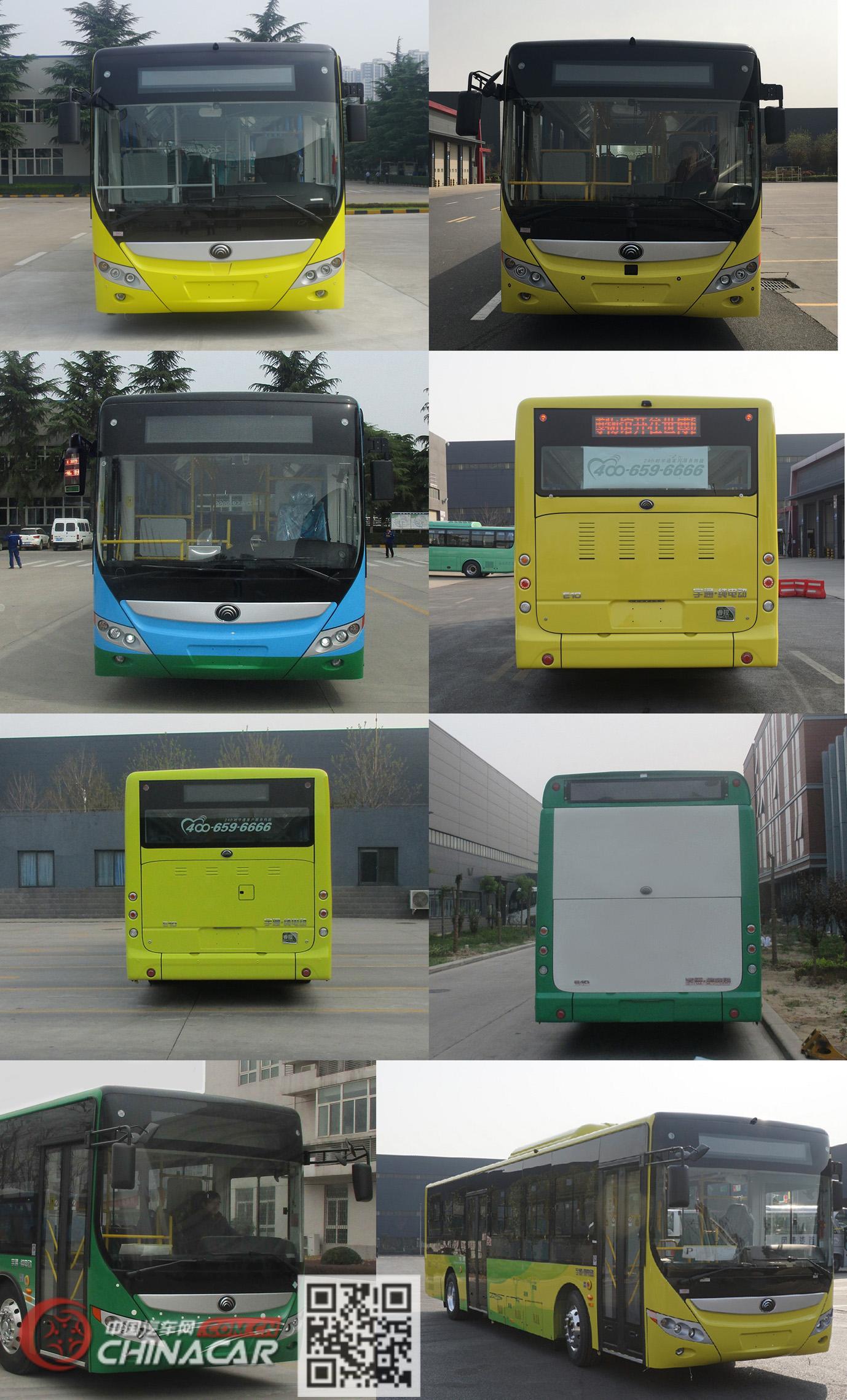 宇通牌ZK6105BEVG60型纯电动城市客车图片2