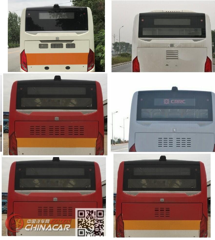 中国中车牌TEG6890NG01型城市客车