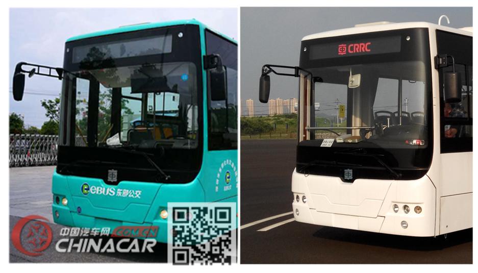 中国中车牌TEG6106BEV35型纯电动城市客车图片3