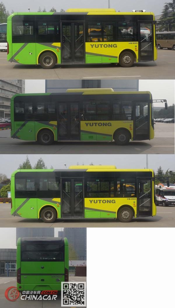 宇通牌ZK6816BEVG1型纯电动城市客车图片4