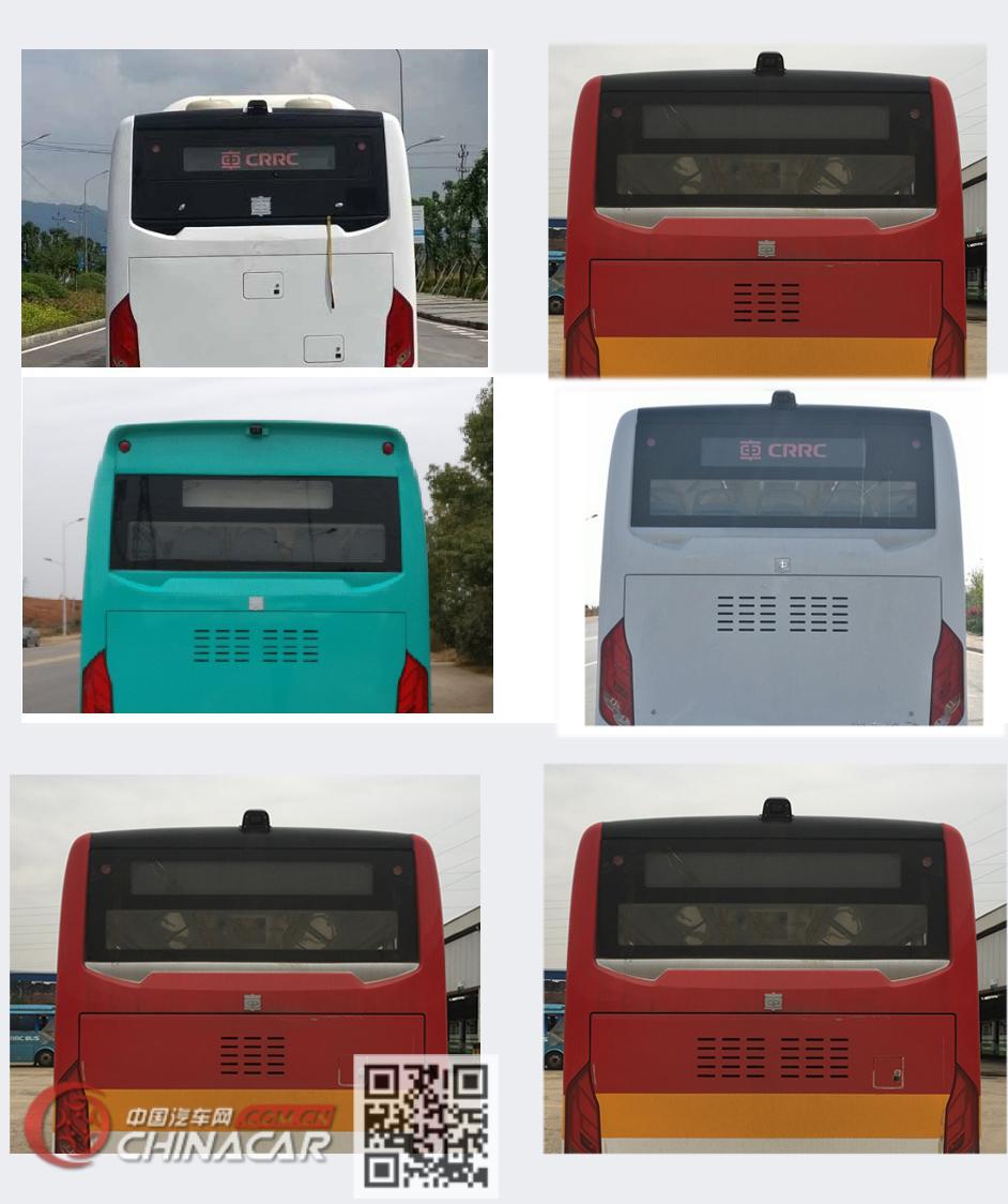 中国中车牌TEG6802BEV09型纯电动城市客车图片4
