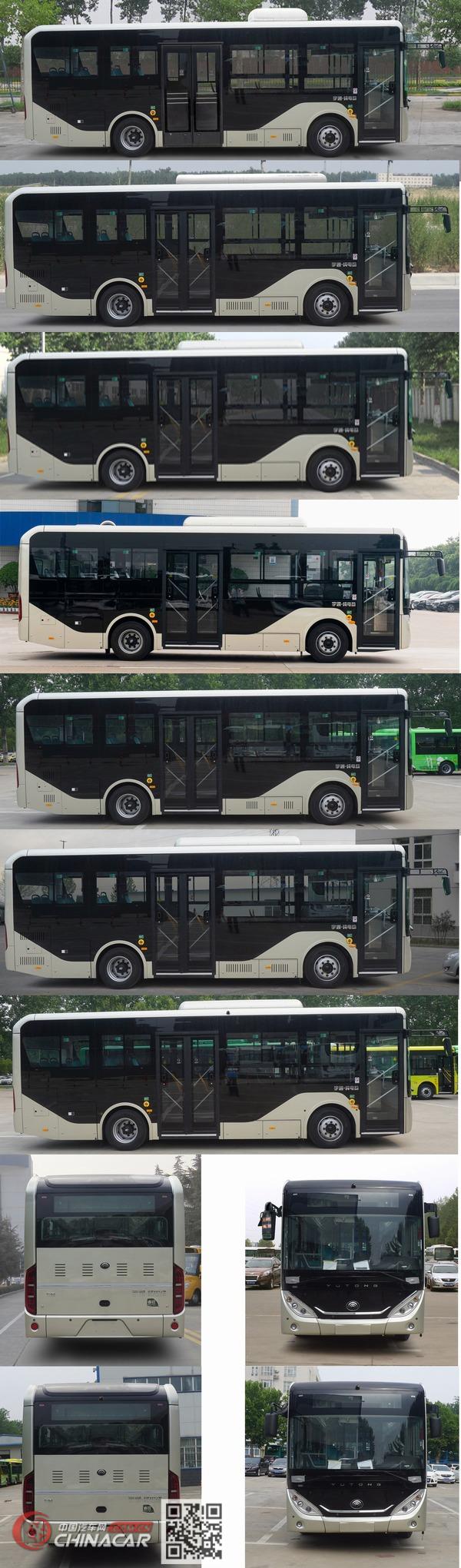 宇通牌ZK6856BEVG4型纯电动城市客车图片2