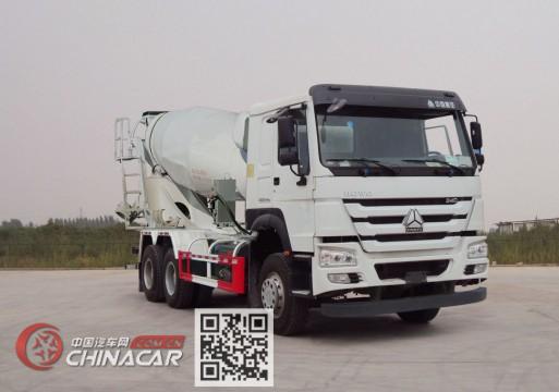 豪沃牌ZZ5257GJBN4347E1B型混凝土搅拌运输车图片1