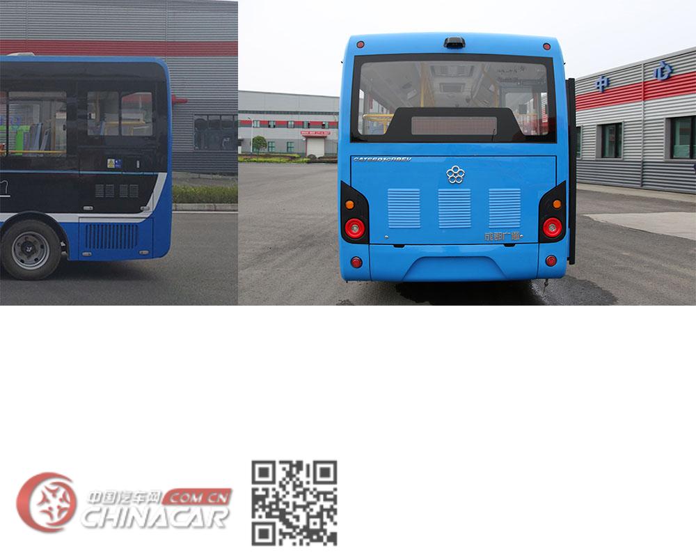 广通牌CAT6601CRBEV型纯电动城市客车图片4