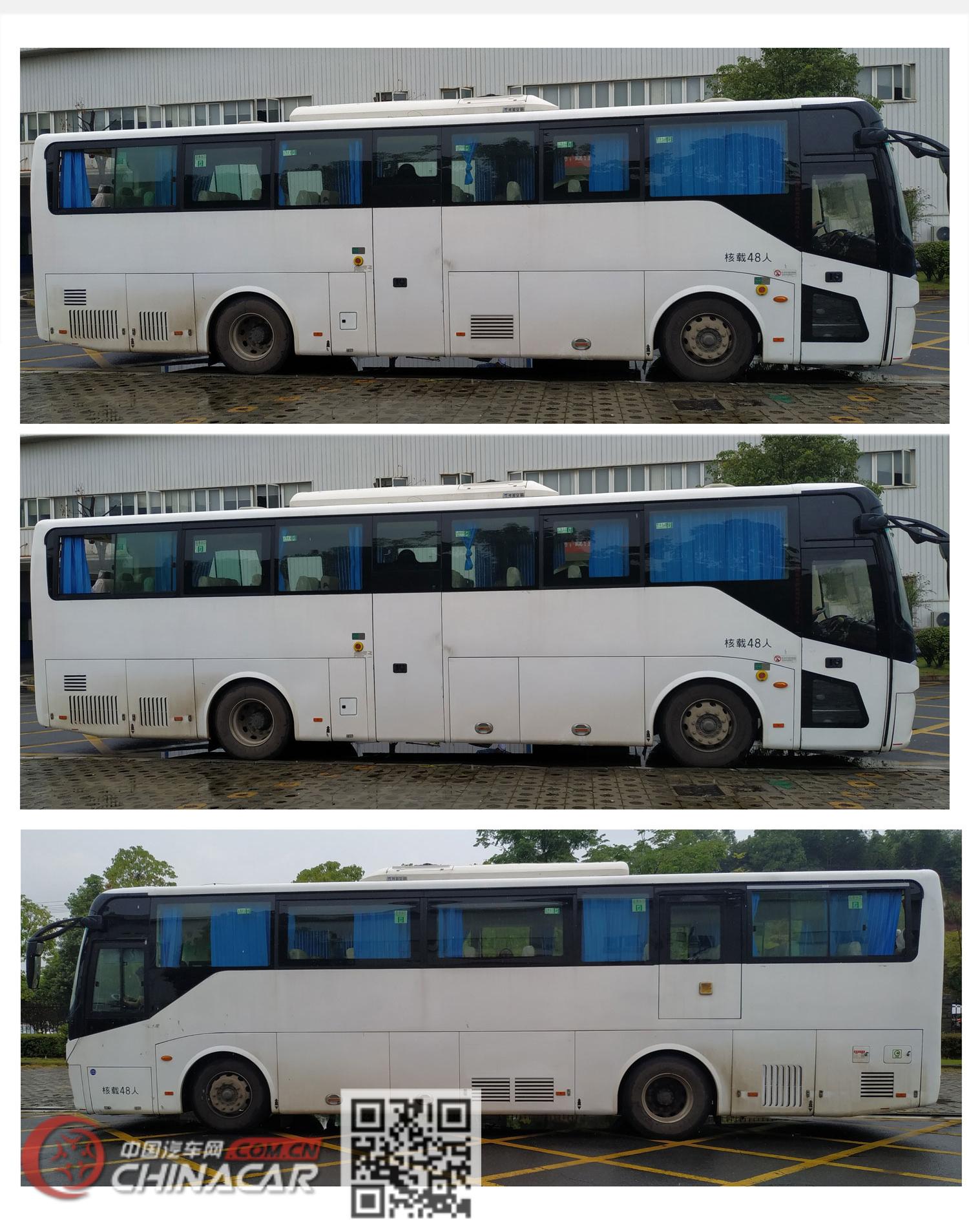 中国中车牌TEG6110EV11型纯电动客车图片3