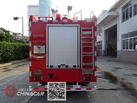 中卓时代牌ZXF5101GXFSG30/W5型水罐消防车图片2