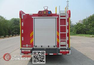 汉江牌HXF5101GXFSG35/DF型水罐消防车图片2