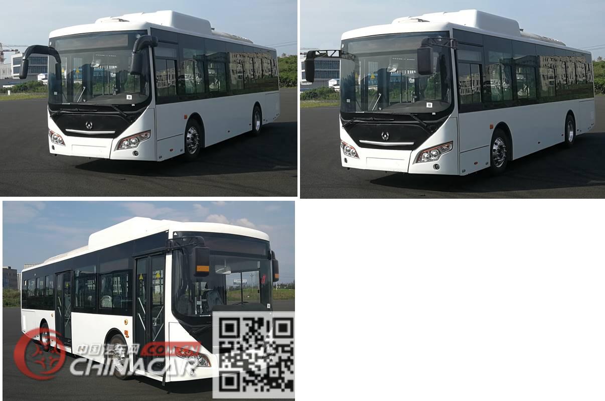 万向牌WXB6100GEV8型纯电动低入口城市客车图片3