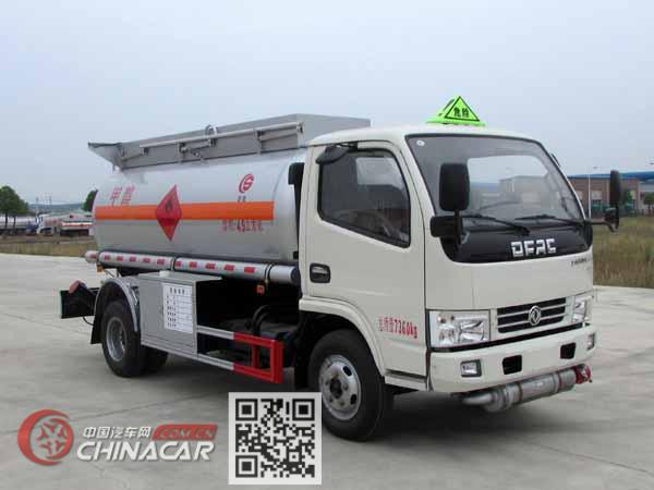 楚胜牌CSC5070GRY5A型易燃液体罐式运输车