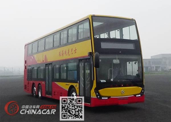 广通牌GTQ6131BEVST6型纯电动双层城市客车图片1