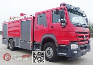 润泰牌RT5200GXFGP80/H型干粉泡沫联用消防车图片1
