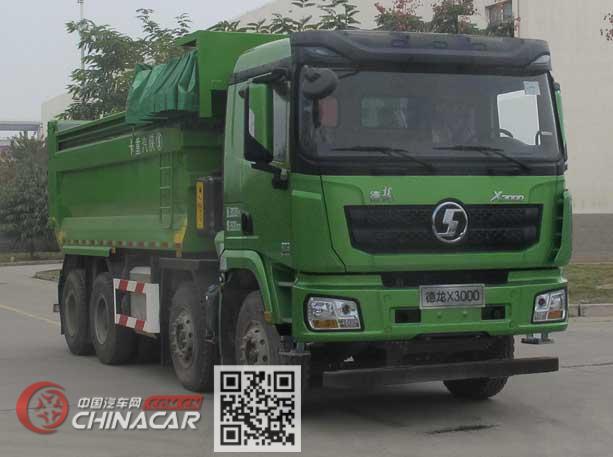 陕汽牌SX5319ZLJ5C276型自卸式垃圾车图片