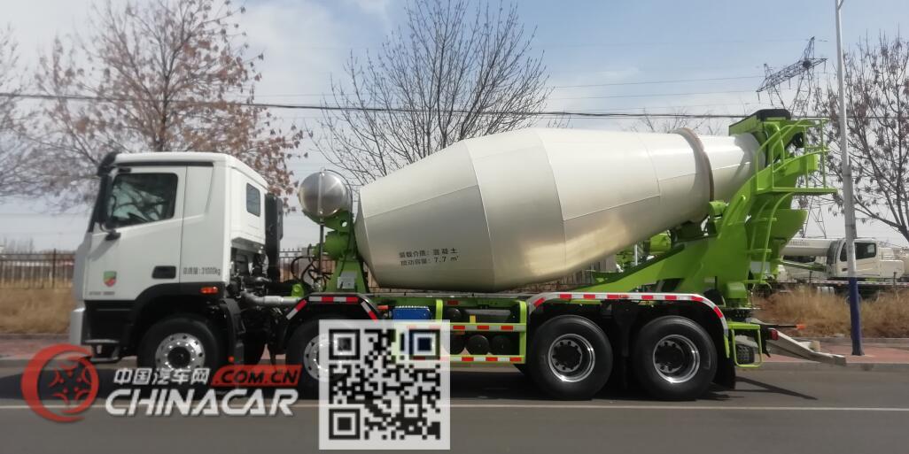 雷萨牌BJ5319GJB-LC型混凝土搅拌运输车图片3