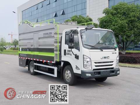 中联牌ZBH5080TQXJXE6型垃圾桶清洗车图片