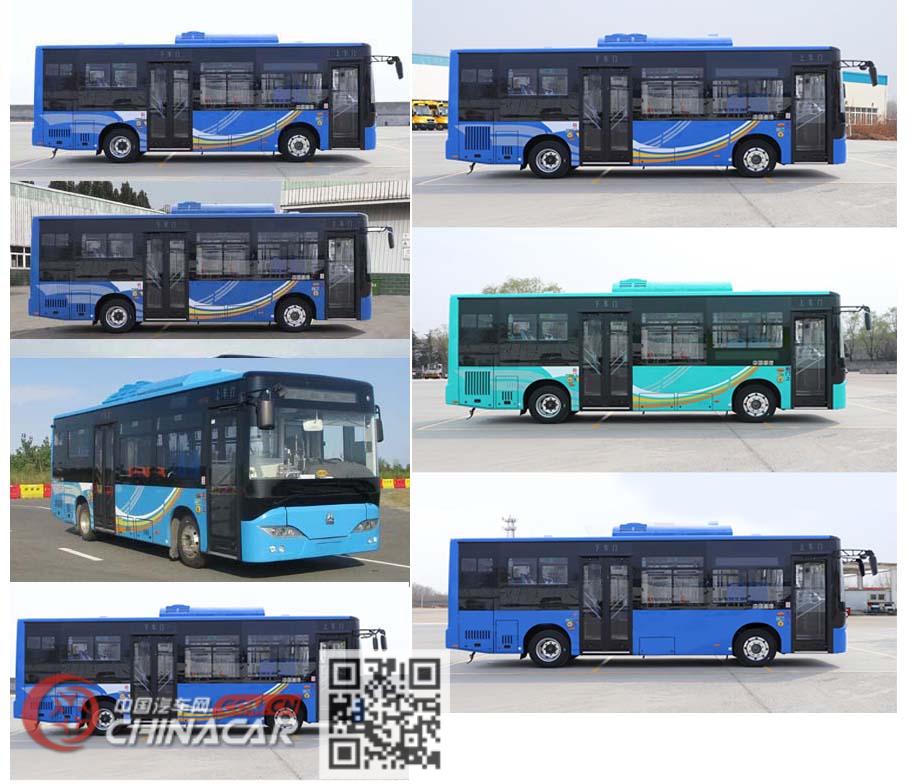 豪沃牌ZZ6856GBEVQ1型纯电动城市客车图片3