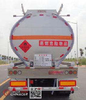 永强牌YQ9400GRYT2型铝合金易燃液体罐式运输半挂车图片2