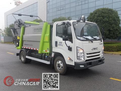 中联牌ZBH5082ZYSJXE6型压缩式垃圾车图片1