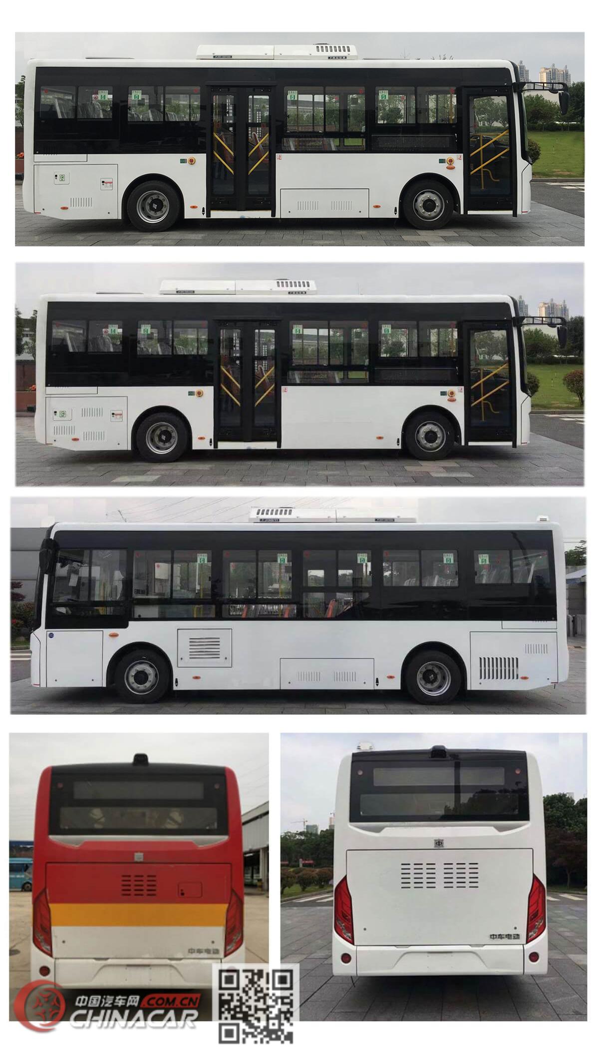 中国中车牌TEG6852BEV01型纯电动城市客车图片4