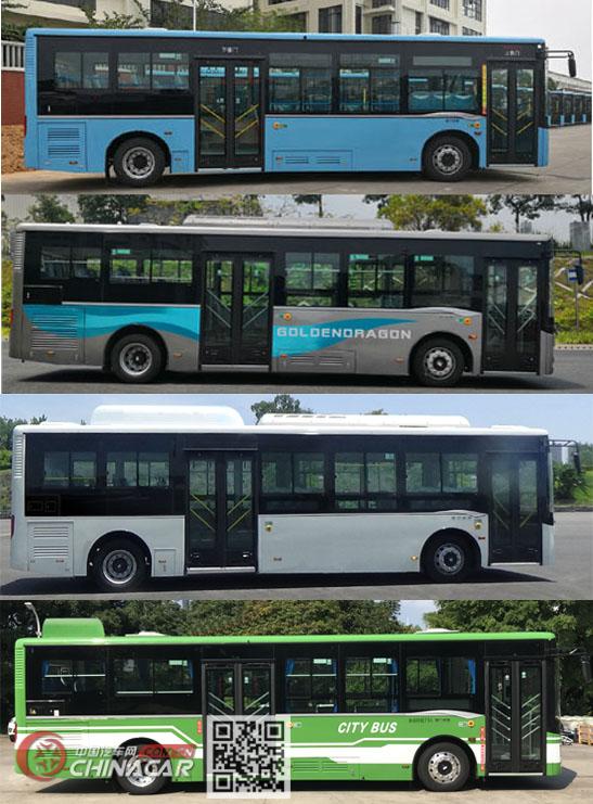 金旅牌XML6105JEVJ0CD型纯电动城市客车图片2