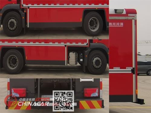 川消牌SXF5151TXFGQ90型供气消防车图片3