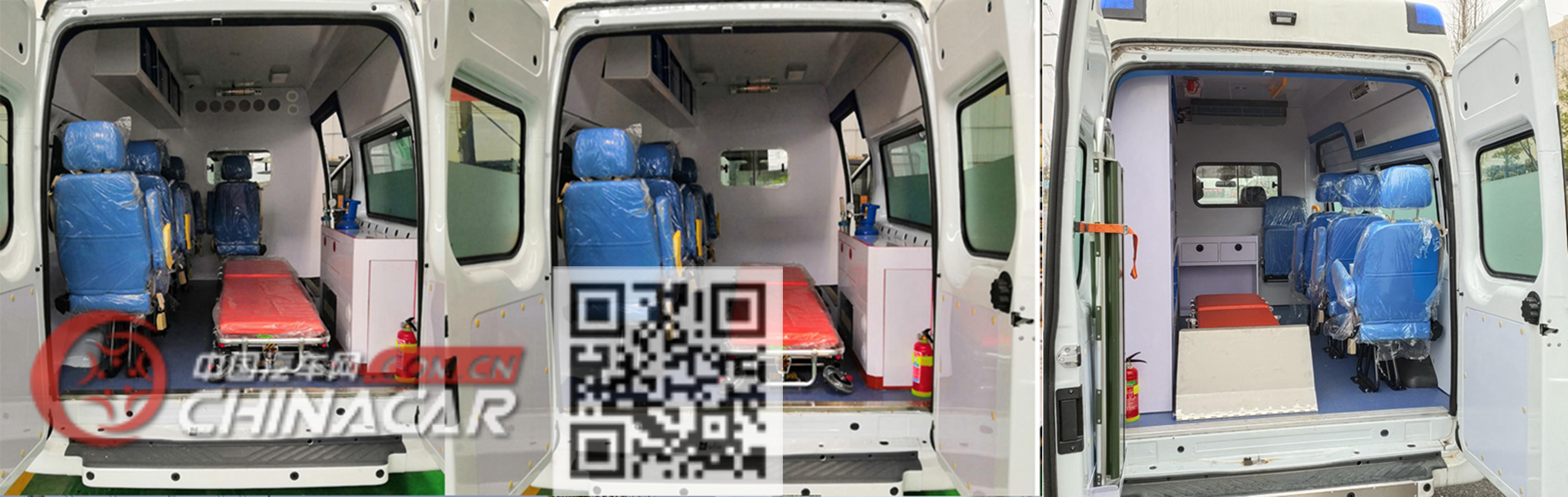 中国中车牌TEG5040XJH03型救护车图片3