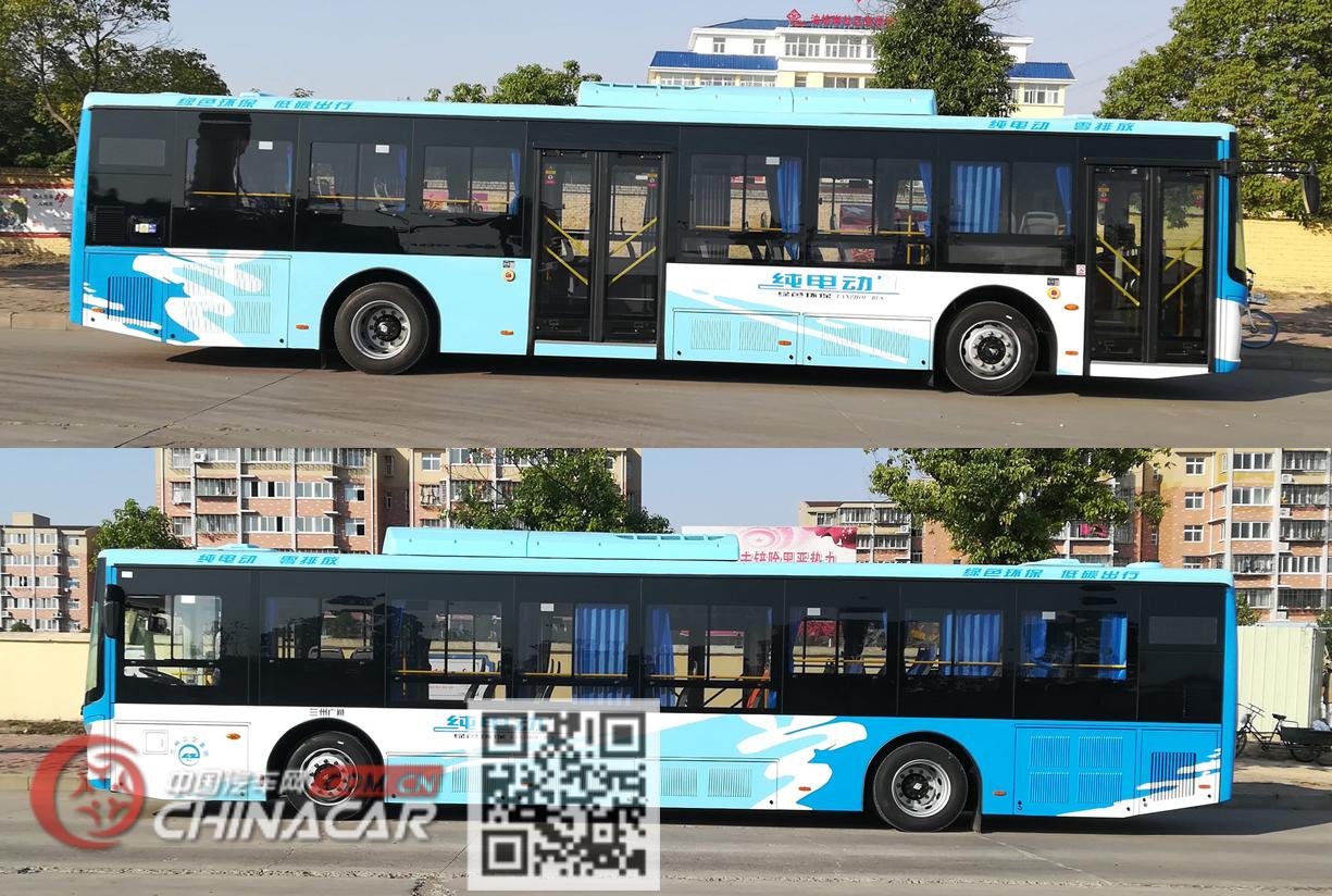 广通牌GTQ6121BEVB31型纯电动城市客车图片2