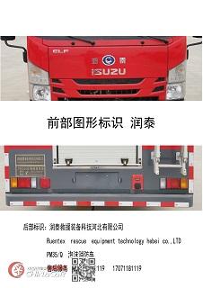 润泰牌RT5100GXFPM35/Q型泡沫消防车图片2