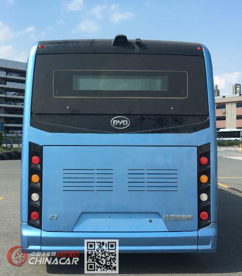 比亚迪牌BYD6850HZEV5型纯电动城市客车图片4