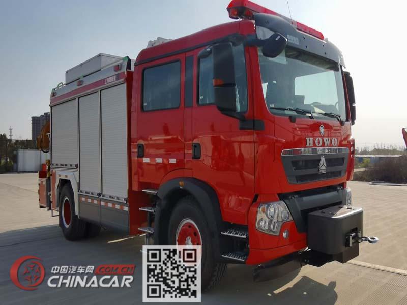 上格牌SGX5132TXFJY80型抢险救援消防车图片