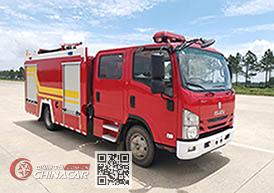 汉江牌HXF5100GXFPM35/QLVI型泡沫消防车图片1