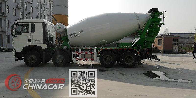 华盛源牌JZR5317GJBZZ30型混凝土搅拌运输车图片2