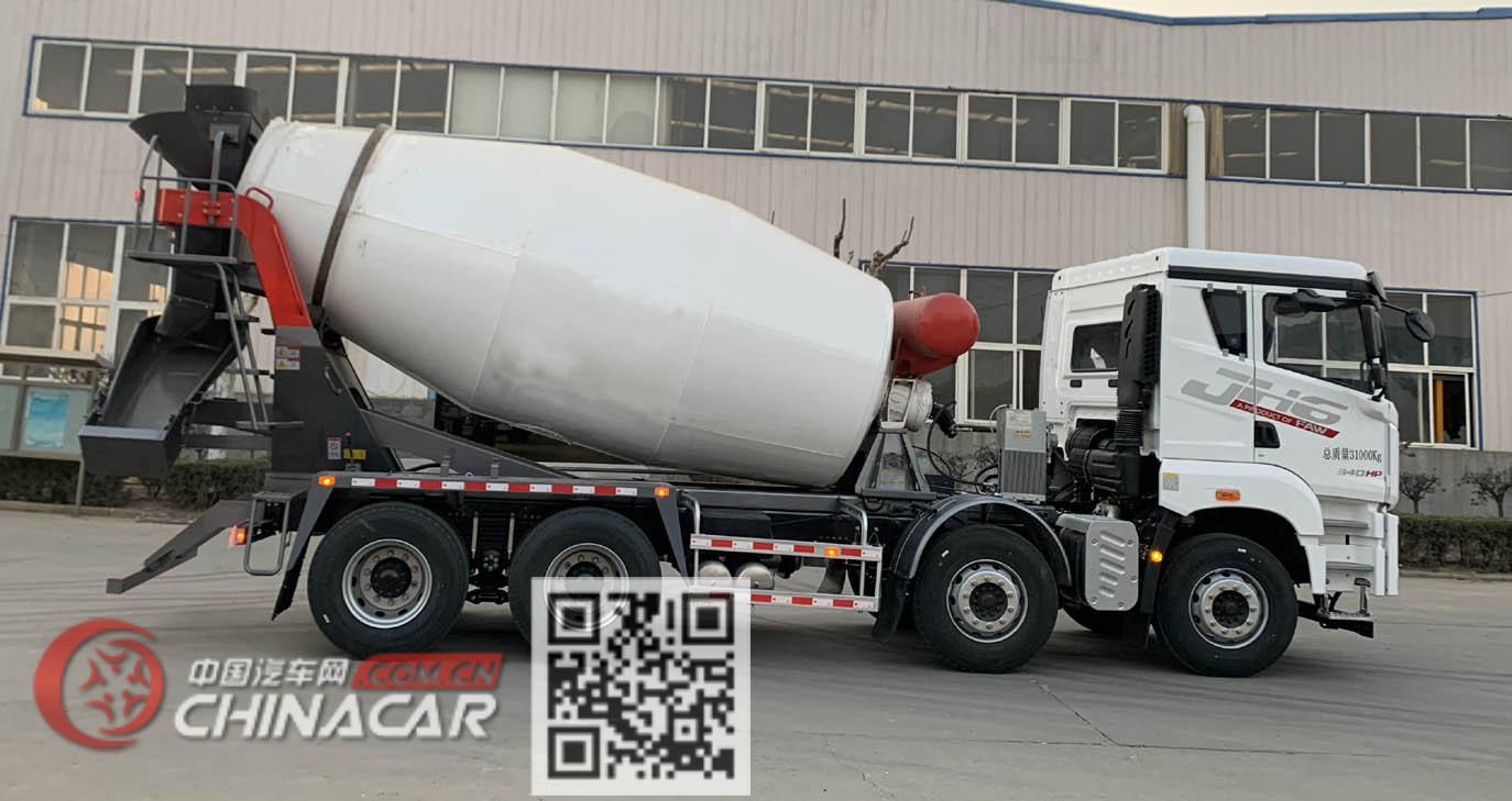 解放牌CA5310GJBP27K2L1T4E5A80型混凝土搅拌运输车图片3