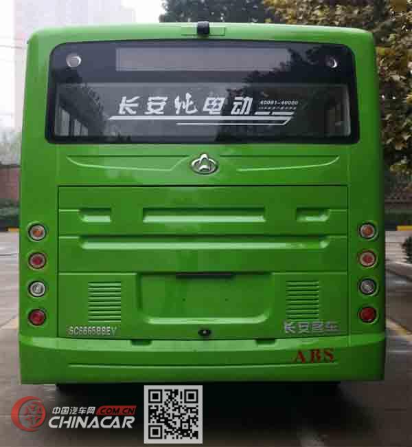 长安牌SC6665BBEV型纯电动城市客车图片4