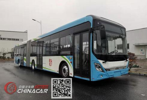 中国中车牌TEG6180BEV02型纯电动铰接城市客车图片1
