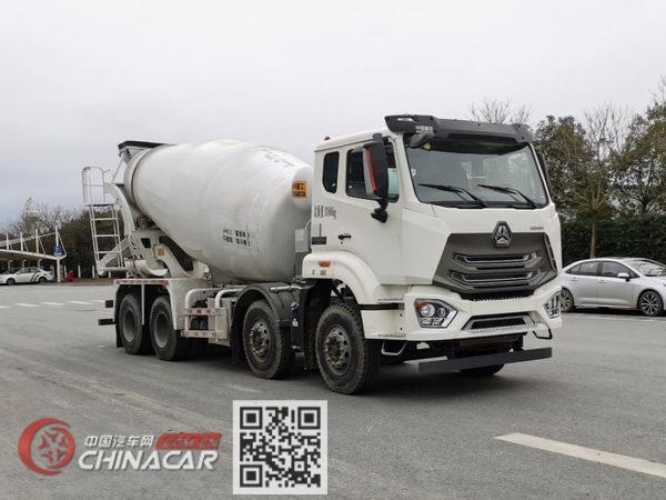 豪瀚牌ZZ5315GJBV3066F1H型混凝土搅拌运输车图片