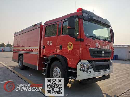 川消牌SXF5151TXFGQ60型供气消防车图片