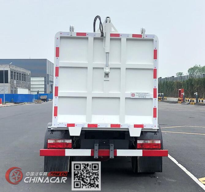 中国中车牌TEG5071ZZZ6EQ1D型自装卸式垃圾车图片3