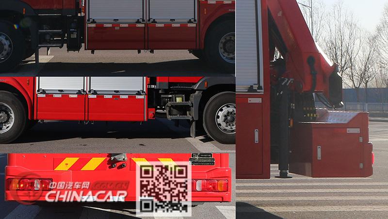 中卓时代牌ZXF5130TXFJY100/H5型抢险救援消防车图片3