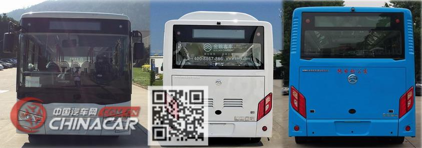 金旅牌XML6855JEVJ0C5型纯电动城市客车图片4