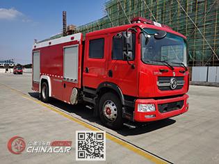 程力威牌CLW5160GXFPM60/DF型泡沫消防车图片1