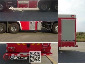 程力威牌CLW5280GXFPM120/HW型泡沫消防车图片3