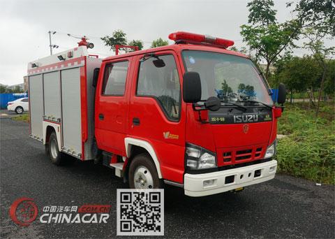 金盛盾牌JDX5070GXFSG20/W6型水罐消防车