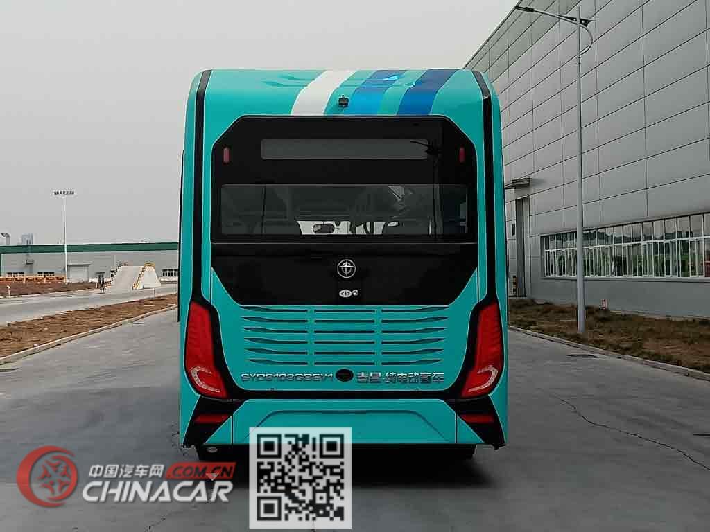 秦星牌SYD6103GBEV1型纯电动低入口城市客车