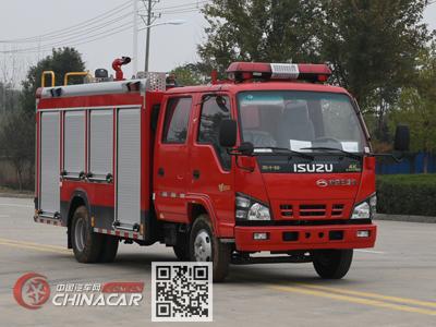 新东日牌YZR5071GXFSG20/Q6A型水罐消防车图片1