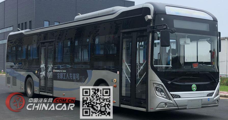 九州牌SYC6125BEV01型纯电动低入口城市客车