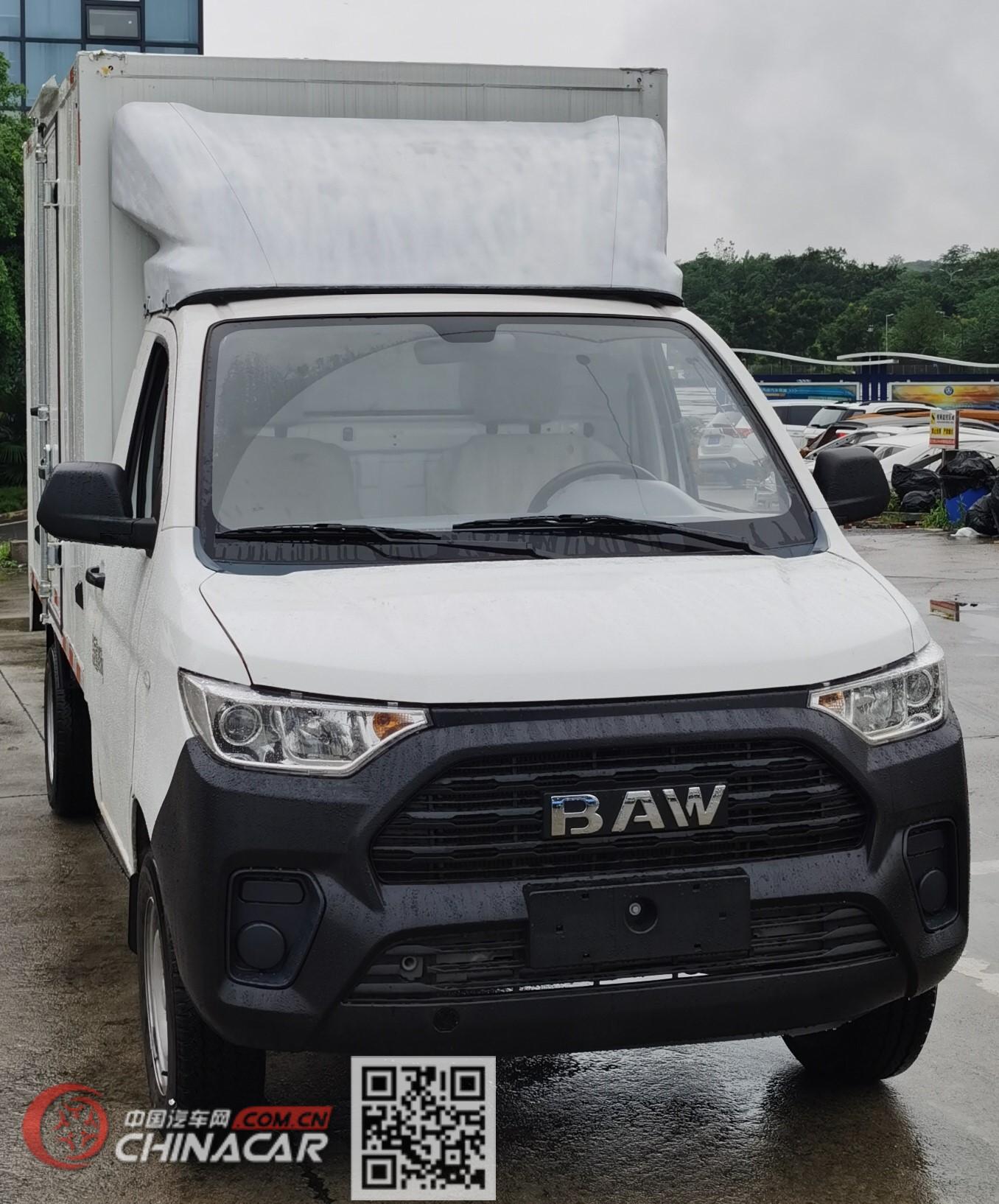 北京汽车制造厂有限公司牌BAW5020XXYP1A5型厢式运输车图片3