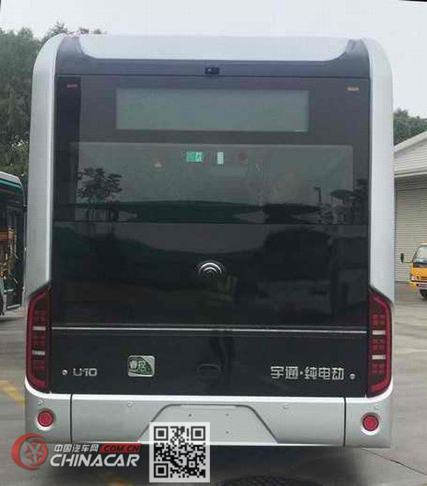 宇通牌ZK6106BEVG1B型纯电动低地板城市客车图片4