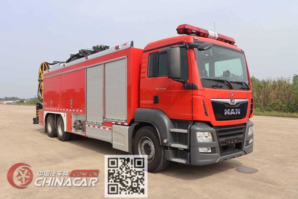 上格牌SGX5300TXFBP400/YDXZ型泵浦消防车图片