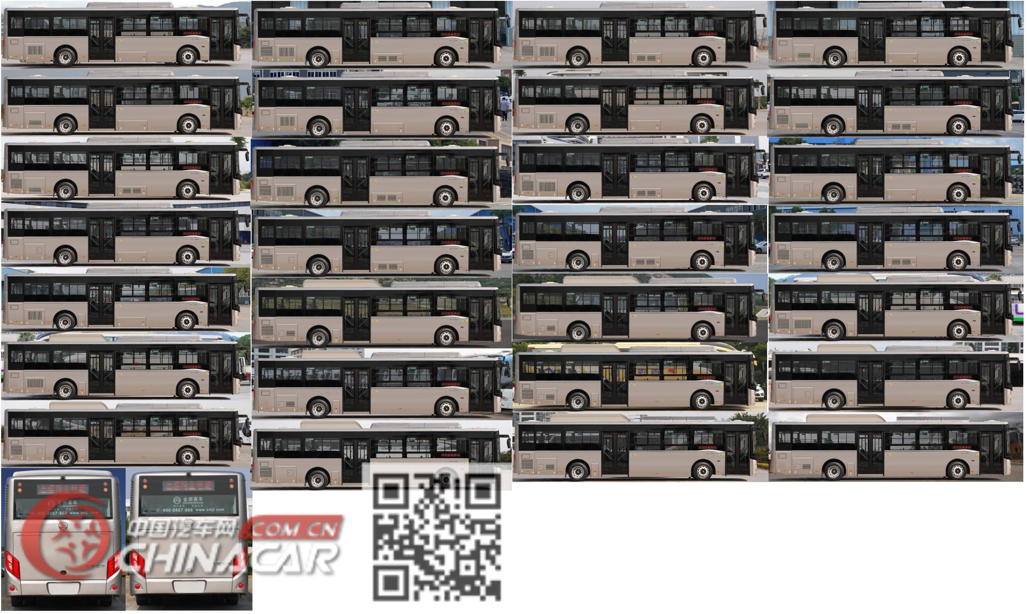 金旅牌XML6125JEVJ0C3型纯电动城市客车图片4