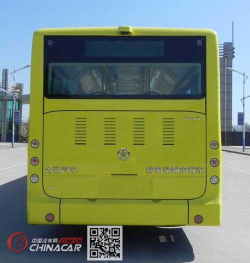 大运牌CGC6106BEV1PAQHJATM型纯电动城市客车